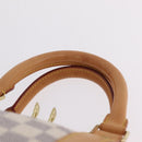 LOUIS VUITTON Damier Azur Keepall 50 Boston Bag N41430 LV Auth 209705V-9