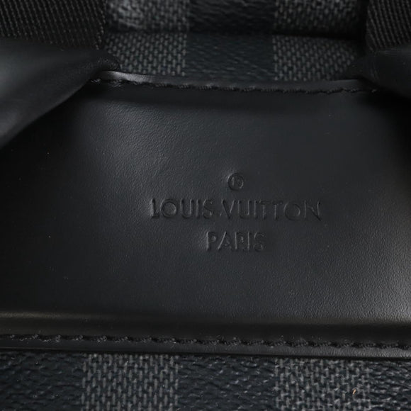 LOUIS VUITTON Damier Graphite Christopher PM Backpack N40005 LV Auth 209712SAV
