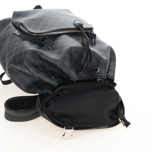 LOUIS VUITTON Damier Graphite Christopher PM Backpack N40005 LV Auth 209712SAV
