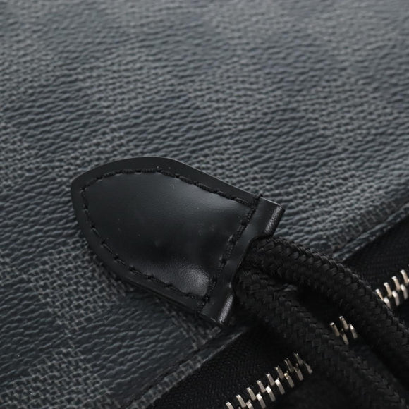 LOUIS VUITTON Damier Graphite Christopher PM Backpack N40005 LV Auth 209712SAV