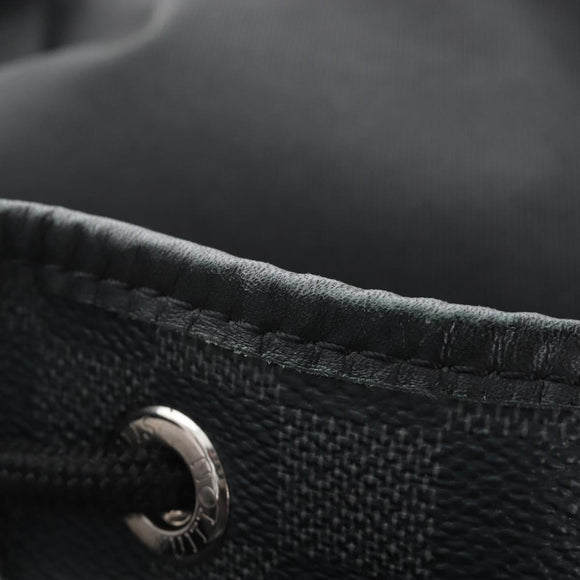 LOUIS VUITTON Damier Graphite Christopher PM Backpack N40005 LV Auth 209712SAV