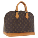 LOUIS VUITTON Monogram Alma Hand Bag M51130 LV Auth 209715A-1