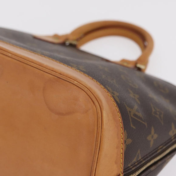 LOUIS VUITTON Monogram Alma Hand Bag M51130 LV Auth 209715A