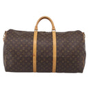 LOUIS VUITTON Monogram Keepall Bandouliere 60 Boston Bag M41412 LV Auth 209721V-2