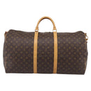 LOUIS VUITTON Monogram Keepall Bandouliere 60 Boston Bag M41412 LV Auth 209721V-3