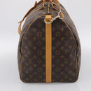 LOUIS VUITTON Monogram Keepall Bandouliere 60 Boston Bag M41412 LV Auth 209721V-4
