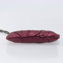 GUCCI Chain Clutch Bag Leather Pink Silver 229397 Auth 209726A-7