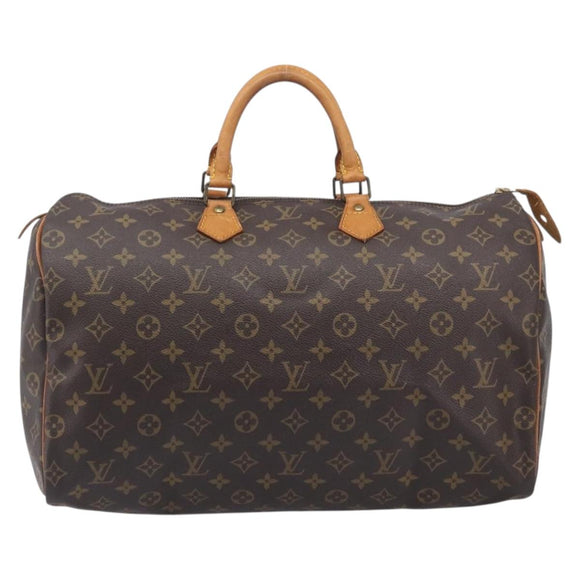 LOUIS VUITTON Monogram Speedy 40 Hand Bag M41522 LV Auth 209727A