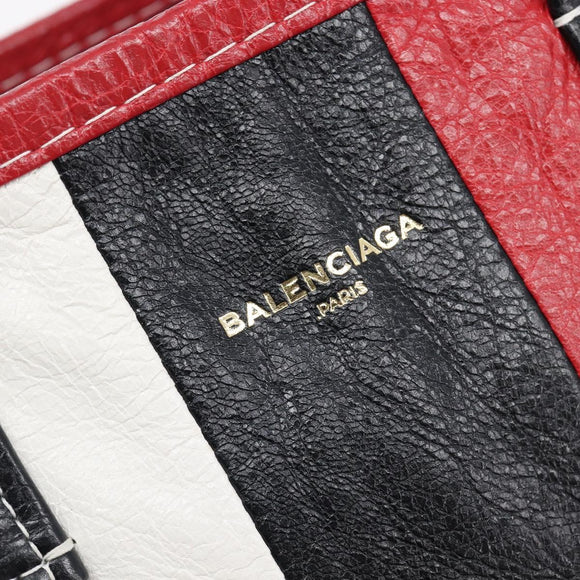 Balenciaga Bazaar Shopper S Tote Bag Leather 2way Multicolor 443096 Auth 209729A