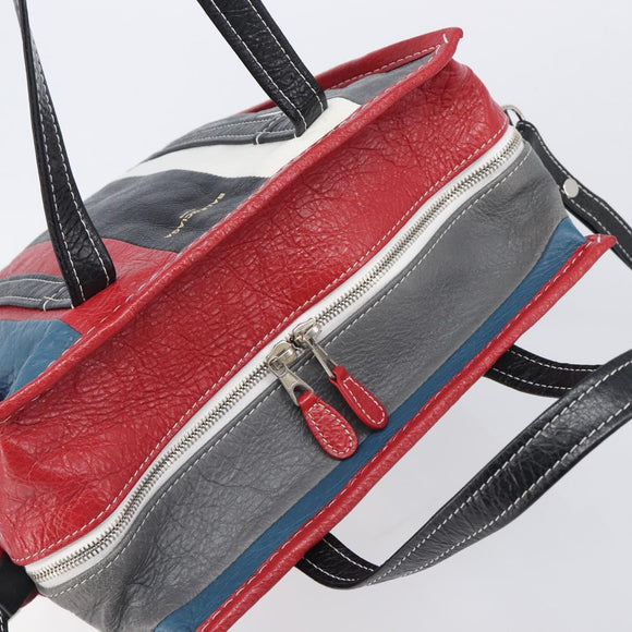 Balenciaga Bazaar Shopper S Tote Bag Leather 2way Multicolor 443096 Auth 209729A