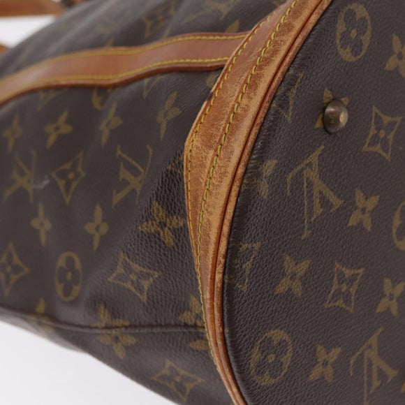 LOUIS VUITTON Monogram Bucket GM Shoulder Bag M42236 LV Auth 209731