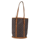 LOUIS VUITTON Monogram Bucket GM Shoulder Bag M42236 LV Auth 209731-2