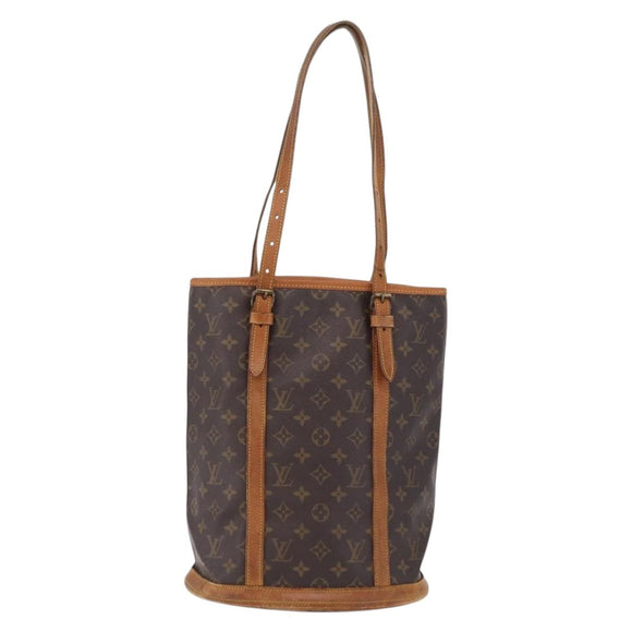 LOUIS VUITTON Monogram Bucket GM Shoulder Bag M42236 LV Auth 209731