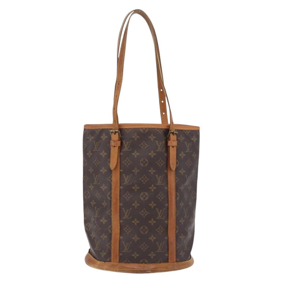 LOUIS VUITTON Monogram Bucket GM Shoulder Bag M42236 LV Auth 209731
