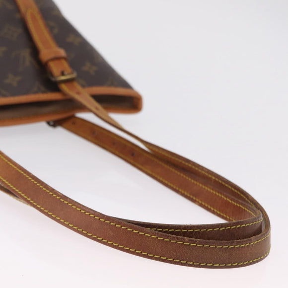 LOUIS VUITTON Monogram Bucket GM Shoulder Bag M42236 LV Auth 209731