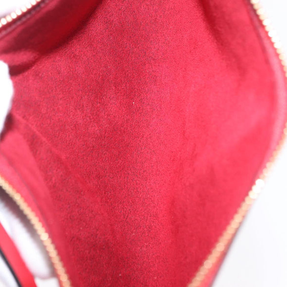 LOUIS VUITTON Epi Pochette Accessoires Accessory Pouch Red M52947 Auth 209733V