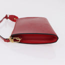 LOUIS VUITTON Epi Pochette Accessoires Accessory Pouch Red M52947 Auth 209733V-4