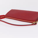 LOUIS VUITTON Epi Pochette Accessoires Accessory Pouch Red M52947 Auth 209733V-6