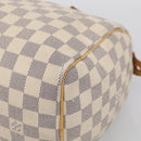 LOUIS VUITTON Damier Azur Speedy 25 Hand Bag N41534 LV Auth 209735V-10