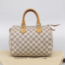 LOUIS VUITTON Damier Azur Speedy 25 Hand Bag N41534 LV Auth 209735V-23