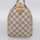 LOUIS VUITTON Damier Azur Speedy 25 Hand Bag N41534 LV Auth 209735V-4