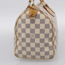 LOUIS VUITTON Damier Azur Speedy 25 Hand Bag N41534 LV Auth 209735V-5
