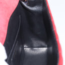 Saint Laurent Chain Shoulder Bag Patent Red Gold Tone 532595 Auth 209736M-20