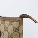 GUCCI GG Supreme Web Sherry Line Tote Bag PVC Beige 002 983 0163 Auth 209738-14