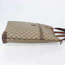 GUCCI GG Supreme Web Sherry Line Tote Bag PVC Beige 002 983 0163 Auth 209738-4