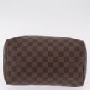 LOUIS VUITTON Damier Ebene Speedy 25 Hand Bag N41532 LV Auth 209739V-10