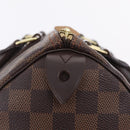 LOUIS VUITTON Damier Ebene Speedy 25 Hand Bag N41532 LV Auth 209739V-18