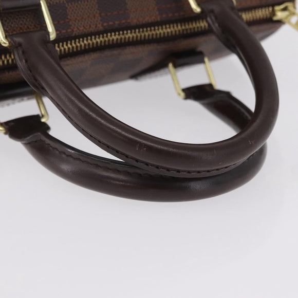 LOUIS VUITTON Damier Ebene Speedy 25 Hand Bag N41532 LV Auth 209739V
