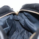 Miu Miu Shoulder Bag Leather Black Gold Tone Auth 209743A-21