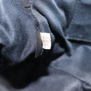 Miu Miu Shoulder Bag Leather Black Gold Tone Auth 209743A-24