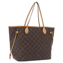 LOUIS VUITTON Monogram Neverfull MM Tote Bag M40156 LV Auth 209744A-1