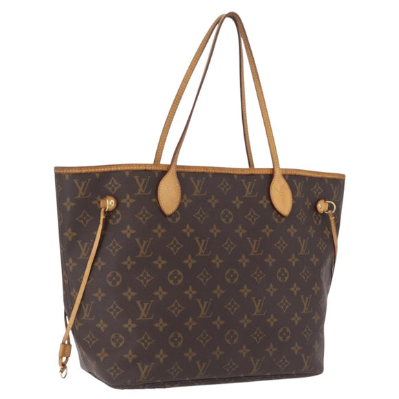 LOUIS VUITTON Monogram Neverfull MM Tote Bag M40156 LV Auth 209744A