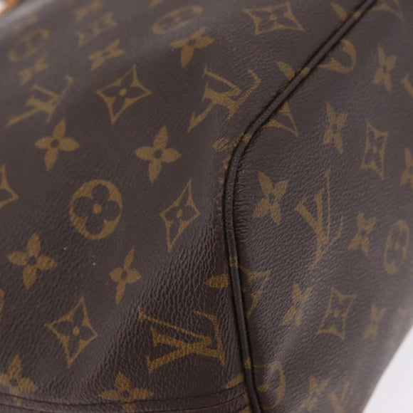 LOUIS VUITTON Monogram Neverfull MM Tote Bag M40156 LV Auth 209744A
