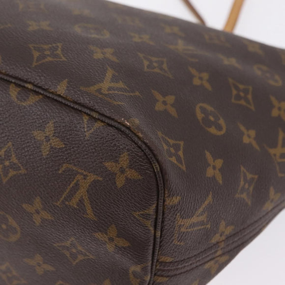 LOUIS VUITTON Monogram Neverfull MM Tote Bag M40156 LV Auth 209744A