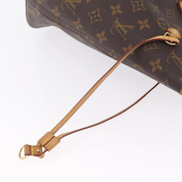 LOUIS VUITTON Monogram Neverfull MM Tote Bag M40156 LV Auth 209744A