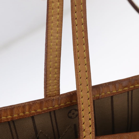 LOUIS VUITTON Monogram Neverfull MM Tote Bag M40156 LV Auth 209744A