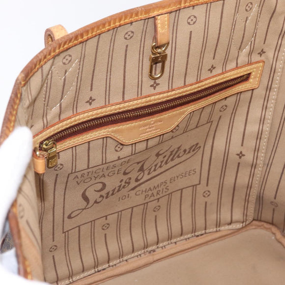 LOUIS VUITTON Monogram Neverfull MM Tote Bag M40156 LV Auth 209744A