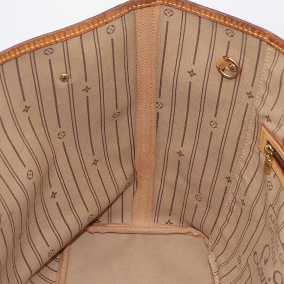 LOUIS VUITTON Monogram Neverfull MM Tote Bag M40156 LV Auth 209744A