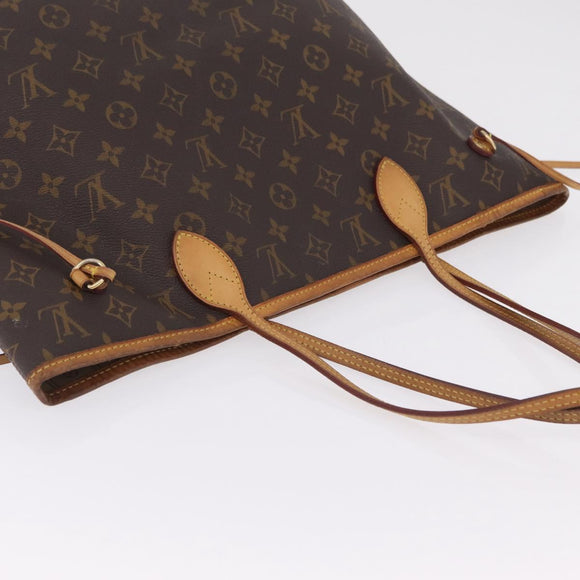 LOUIS VUITTON Monogram Neverfull MM Tote Bag M40156 LV Auth 209744A