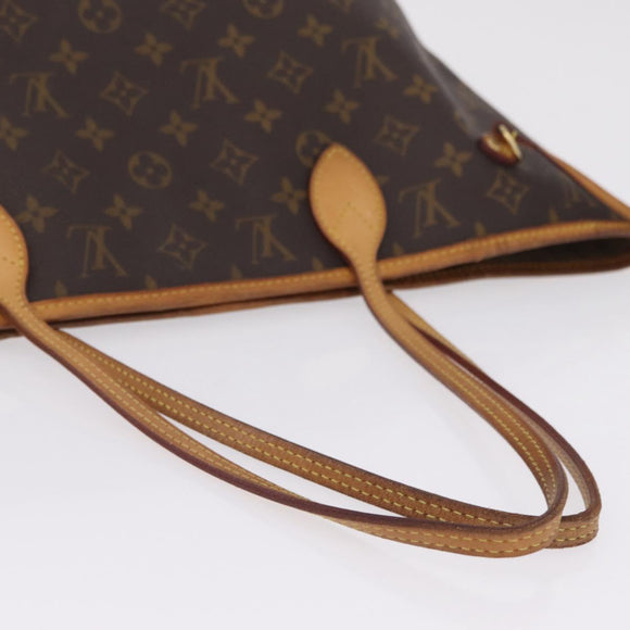 LOUIS VUITTON Monogram Neverfull MM Tote Bag M40156 LV Auth 209744A