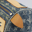 LOUIS VUITTON Monogram Denim Neo Speedy Hand Bag Blue M95019 LV Auth 209750A-18
