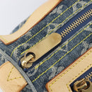 LOUIS VUITTON Monogram Denim Neo Speedy Hand Bag Blue M95019 LV Auth 209750A-21
