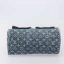 LOUIS VUITTON Monogram Denim Neo Speedy Hand Bag Blue M95019 LV Auth 209750A-5