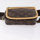 LOUIS VUITTON Monogram Bum Bag Bosphore Shoulder Bag M40108 LV Auth 209751A-12