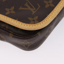 LOUIS VUITTON Monogram Bum Bag Bosphore Shoulder Bag M40108 LV Auth 209751A-13