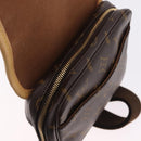 LOUIS VUITTON Monogram Bum Bag Bosphore Shoulder Bag M40108 LV Auth 209751A-20